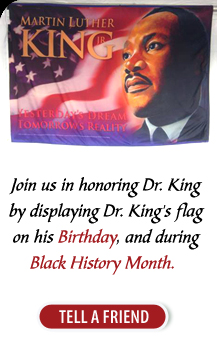 Martin Luther King, Jr. Flag, Flag Honoring MLK